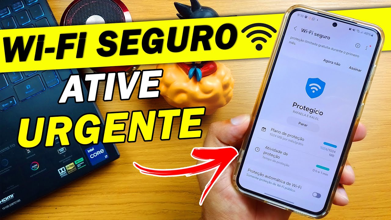COMO ATIVAR O WI-FI SEGURO NO CELULAR SAMSUNG