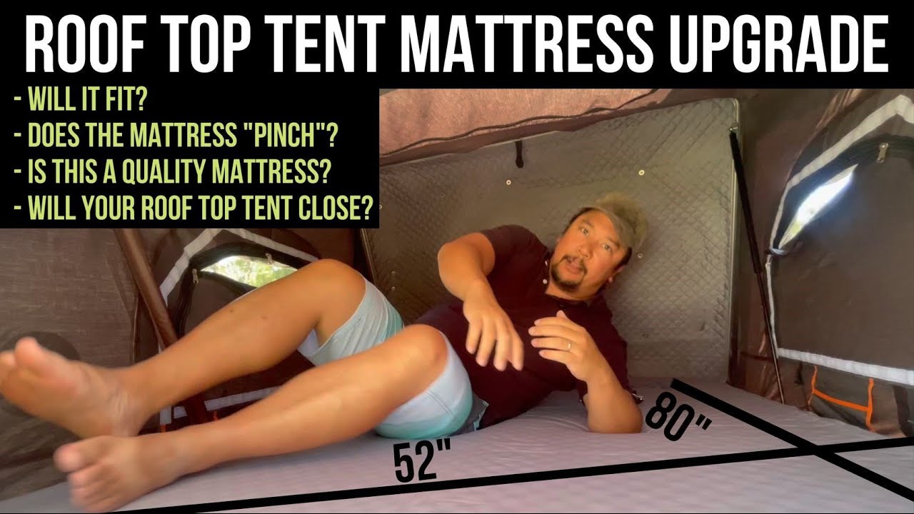 Roof Top Tent Mattress Upgrade (80