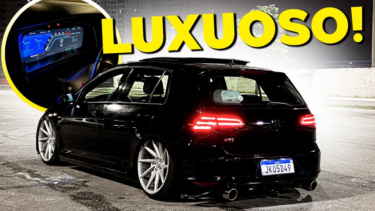 QUANDO O BOM GOSTO E O DINHEIRO ANDAM JUNTOS, GOLF MK7 DOS SONHOS!