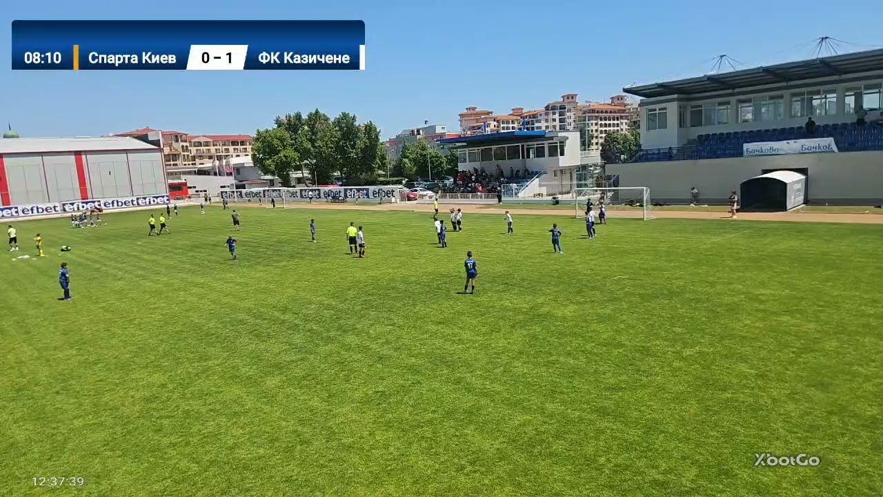 ФК Спарта Киев - ФК Казичене (първо полувреме) Mistral Cup 2025 Несебър