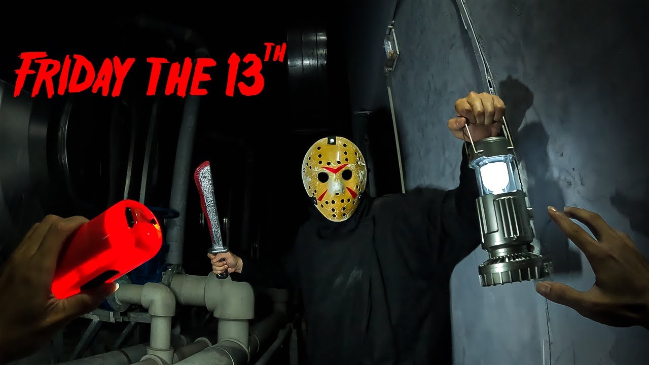 PARKOUR POV vs JASON VOORHEES IN REAL LIFE l FRIDAY THE 13TH 4.0 ( Halloween Parkour POV Chase )