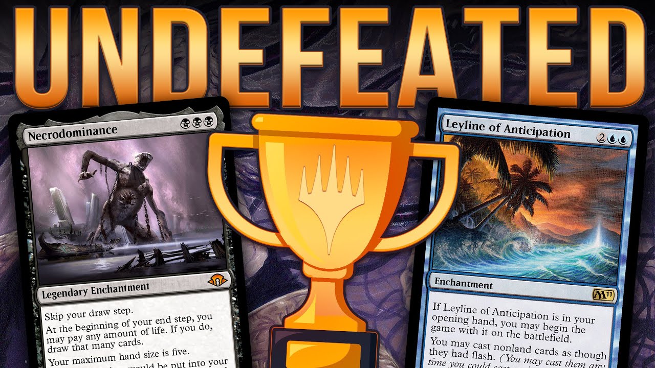 🏆 TROPHY TIME! 🏆 The NEW Necrodominance Combo! Legacy Storm Combo Deck | Magic: The Gathering MTG