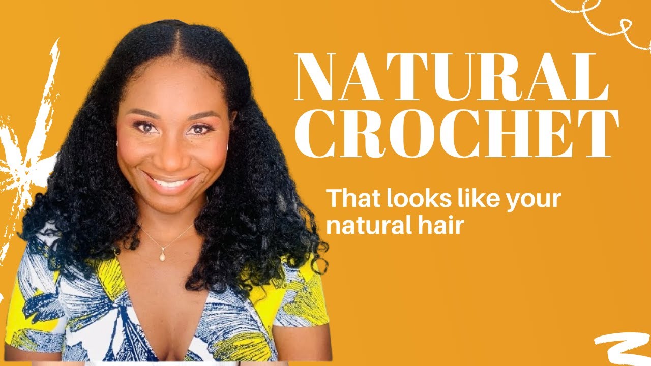 THE BEST NATURAL HAIR CROCHET | DIY NATURAL LOOKING CROCHET BRAIDS FOR 4C HAIR