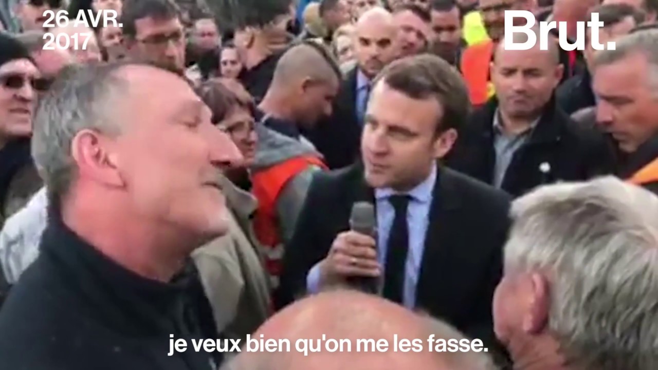 Emmanuel Macron au contact des Whirlpool