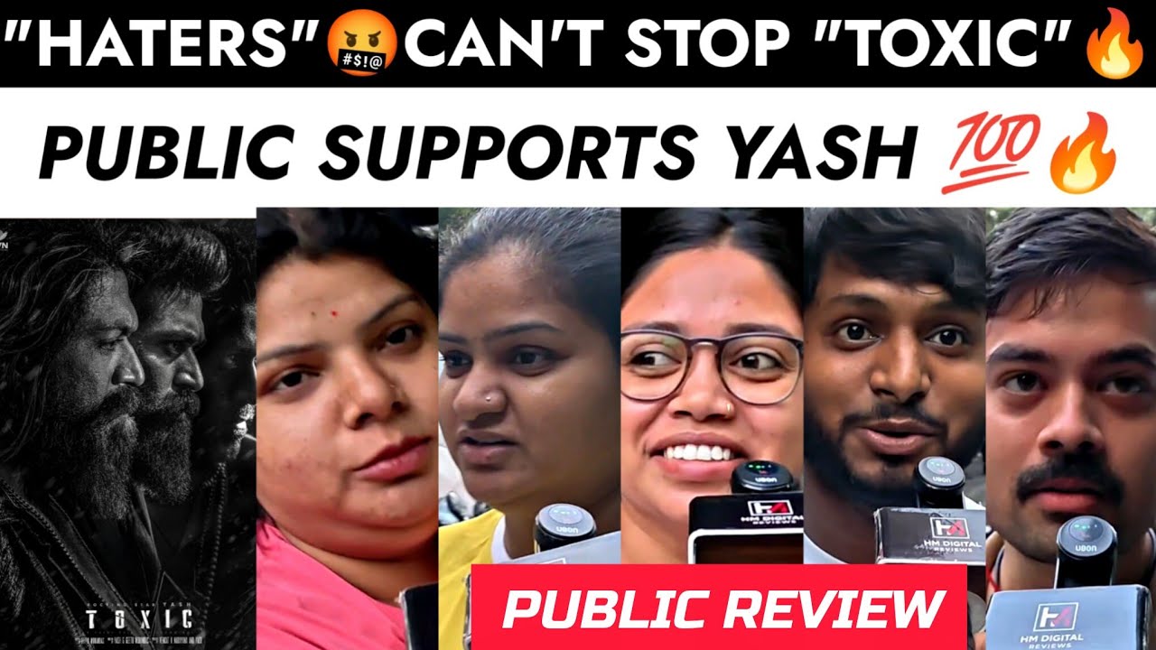 Toxic public review | Haters trolled again 😂 | Rocking Star Yash | toxic public review |toxic review