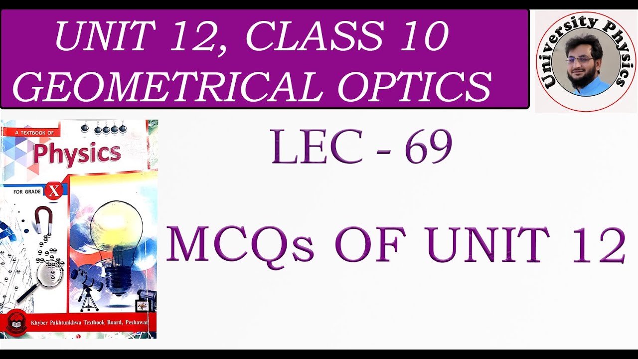 Multiple choice questions of unit 12 class 10 physics kpk textbook board | MCQs of unit 12