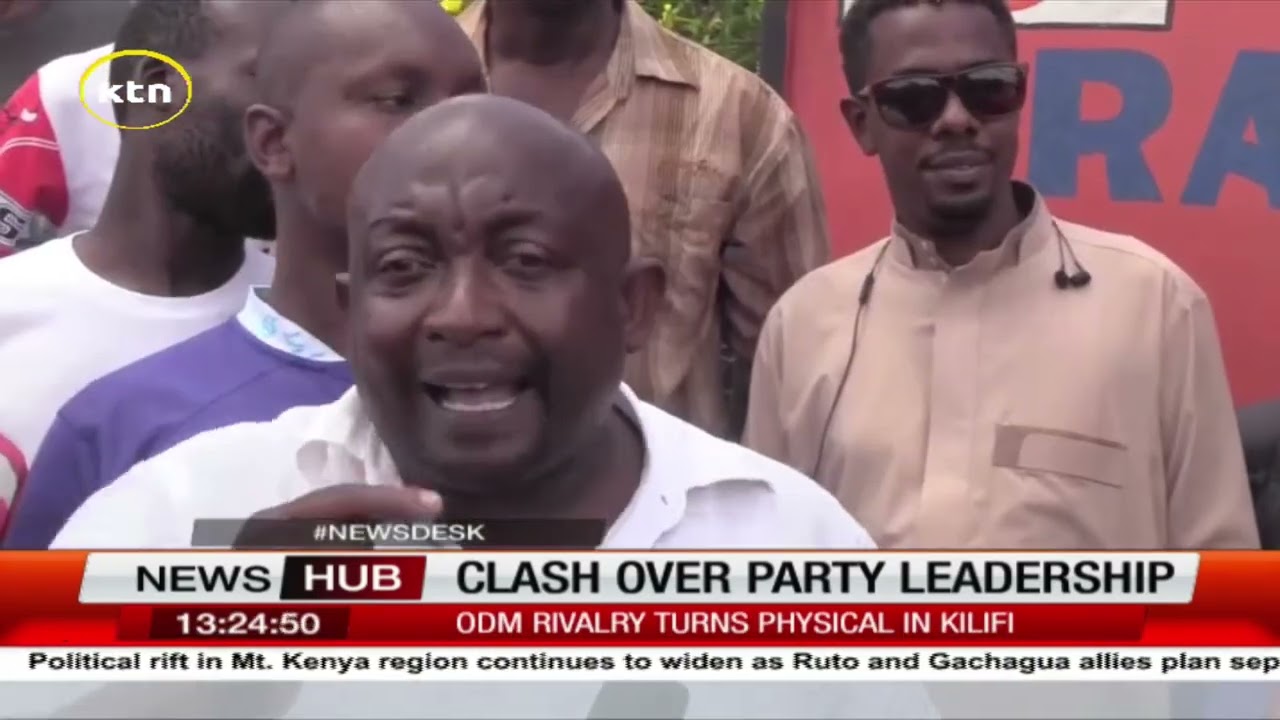 Drama at ODM's Kilifi offices as two groups clash