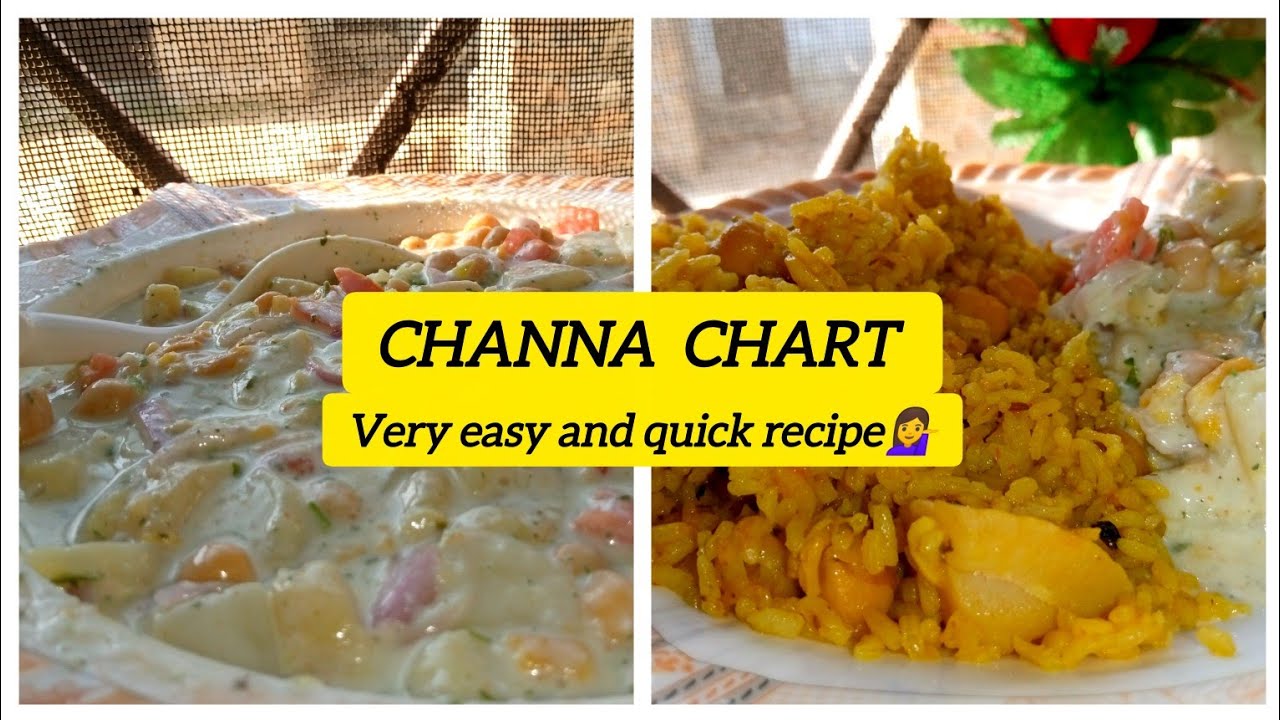 MY LUNCH ROUTINE| CHANA CHART RECIPE