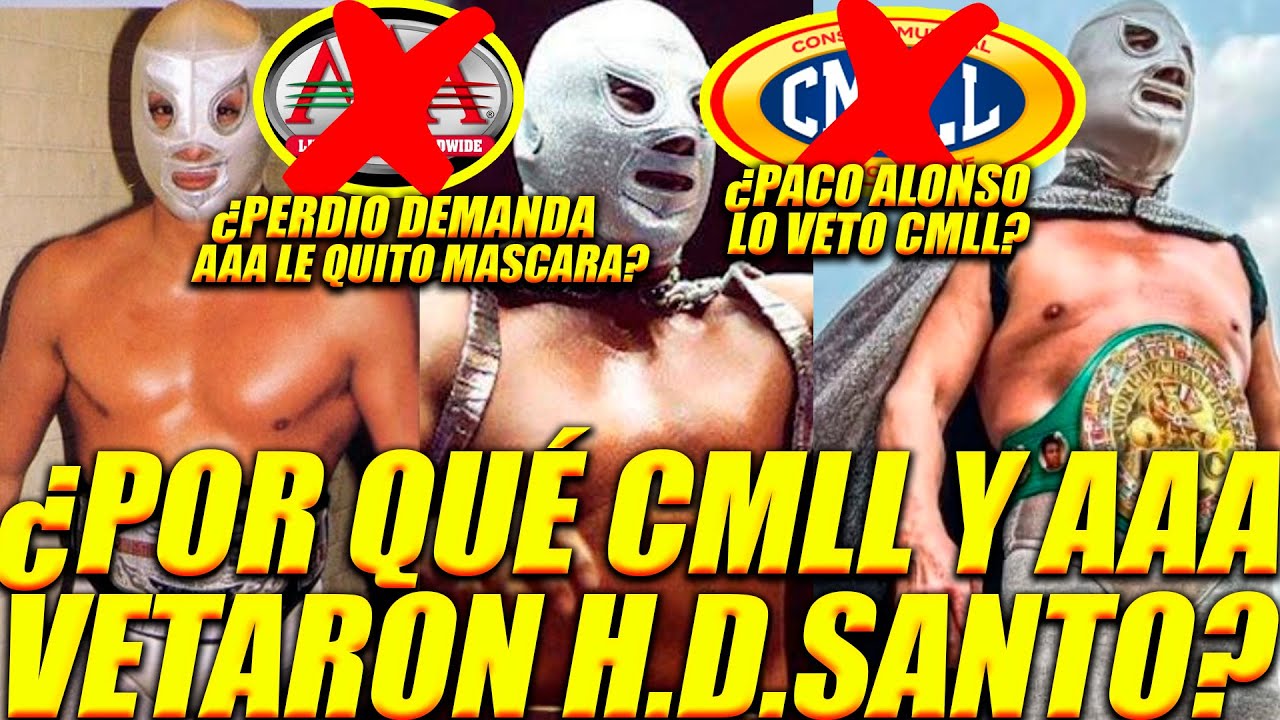 LA VERDADERA HISTORIA ¿POR QUE EL CMLL Y AAA ODIAN Y VETARON AL HIJO DEL SANTO?