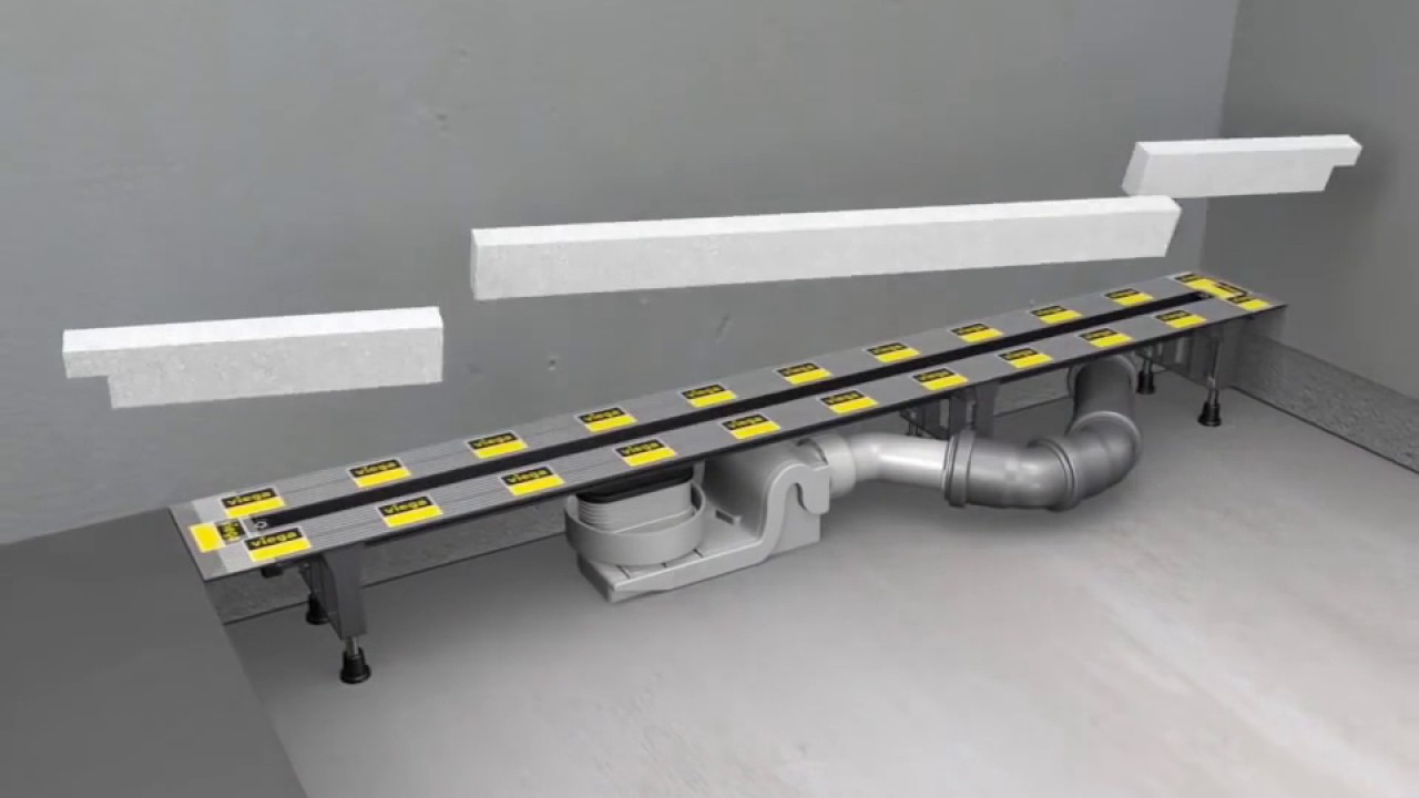 ARSAN - dušo latako Viega Advantix Vario montavimas