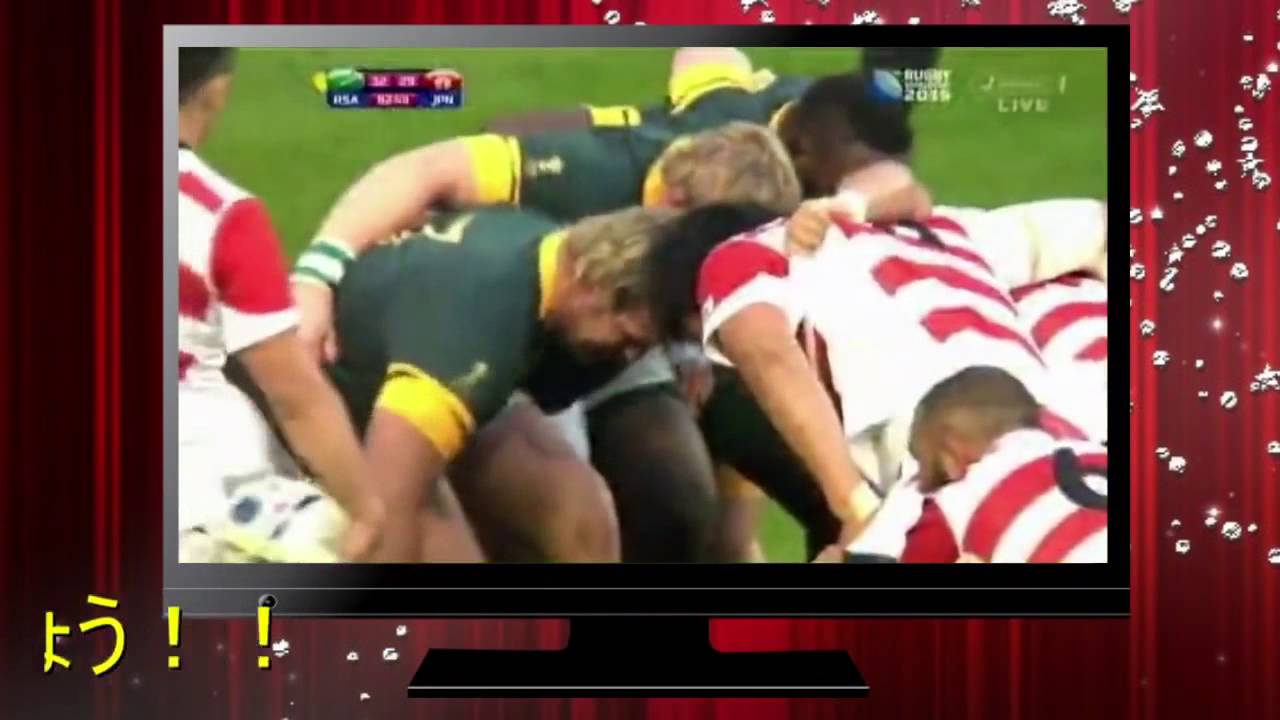 「スクラム組もうぜ！」の実況が話題に！ラグビー日本代表が大金星を挙げる感動の瞬間！