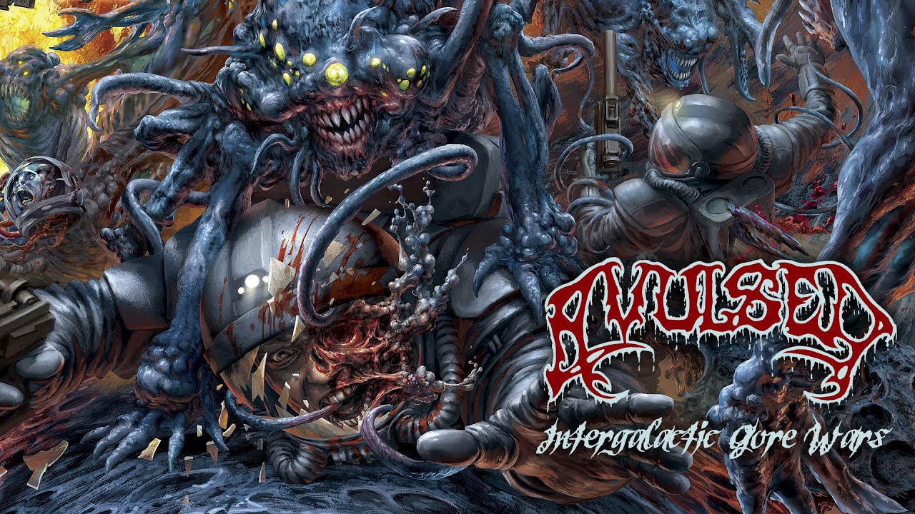 AVULSED - Intergalactic Gore Wars (Official Lyric-Video) [2023]