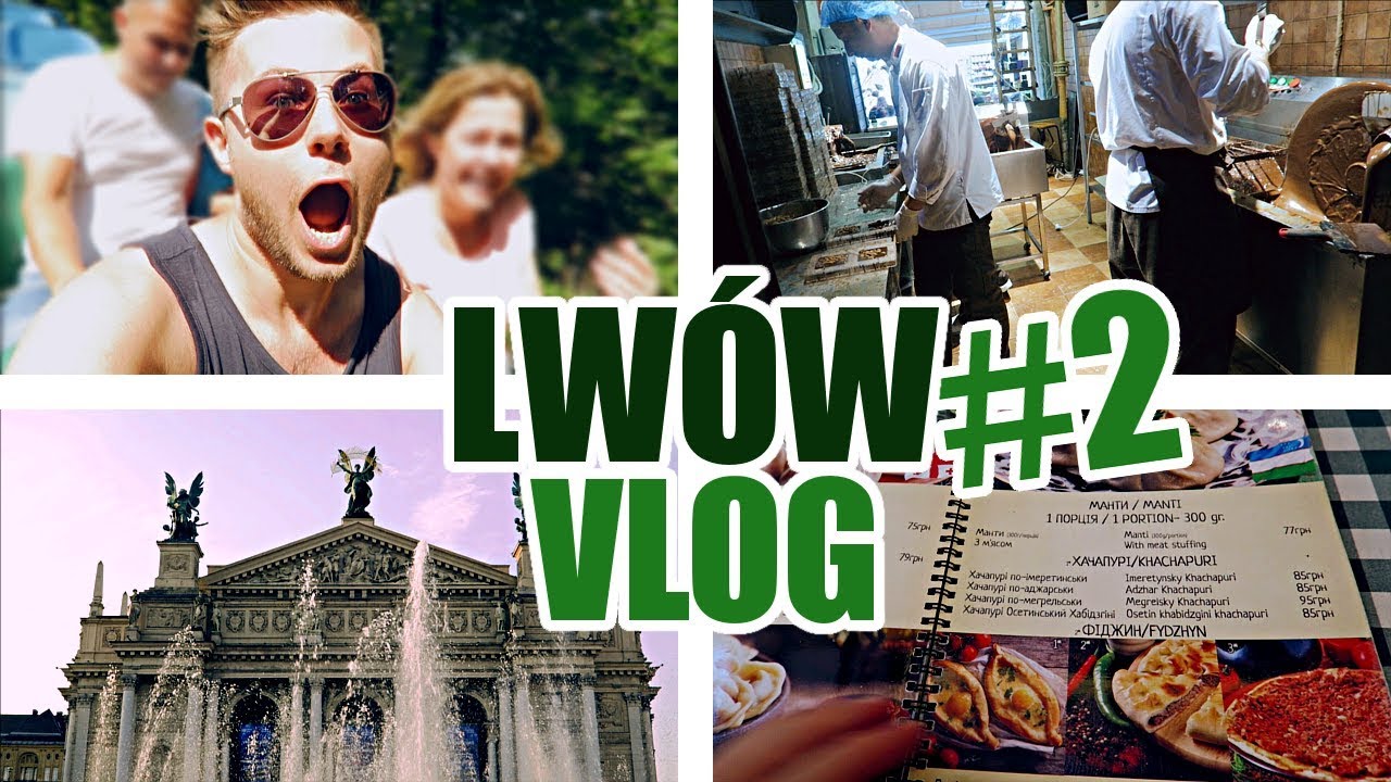 Super miejsca we Lwowie! Opera, aquapark, karuzela, jedzenie | Vlog LWÓW cz. 2
