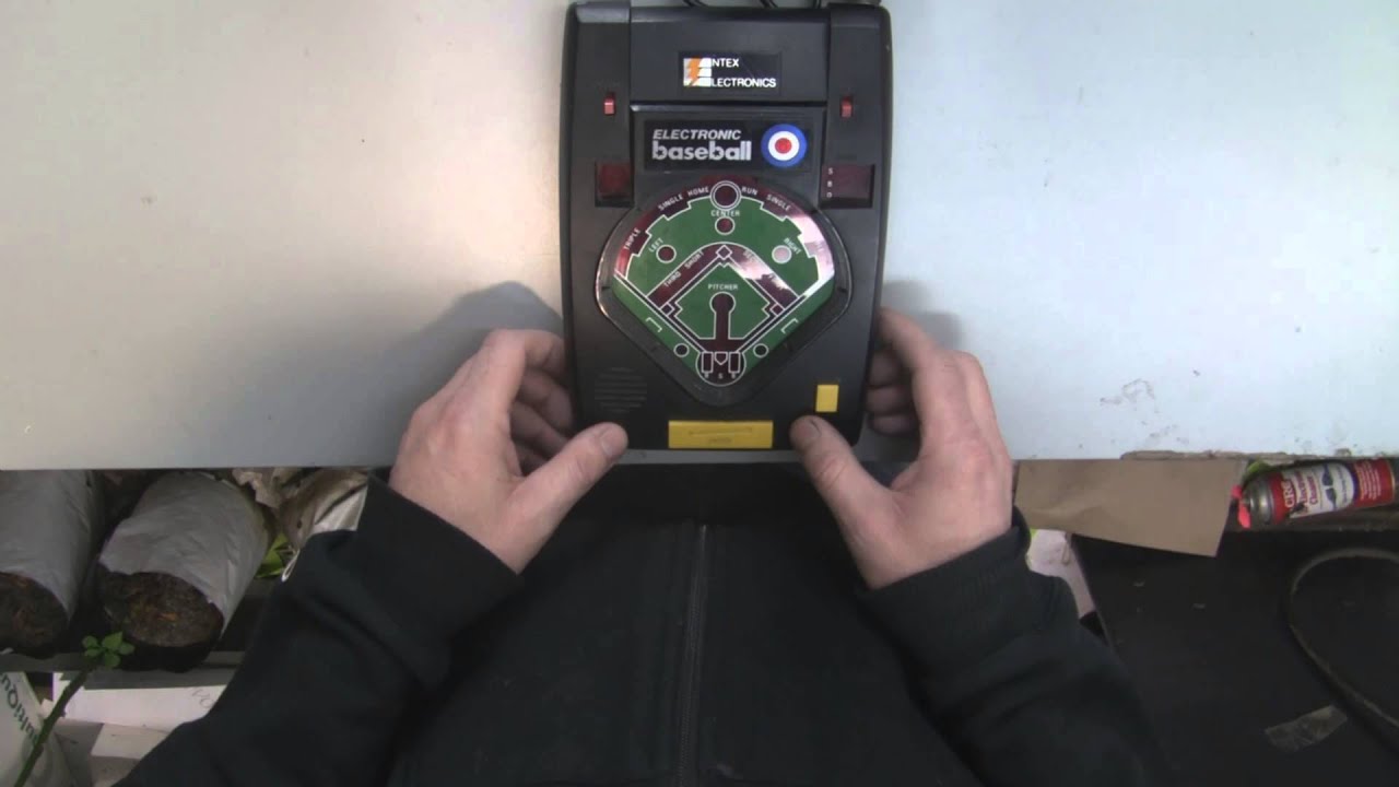 Electronic Baseball by Intex Electronics 1979 Game Play