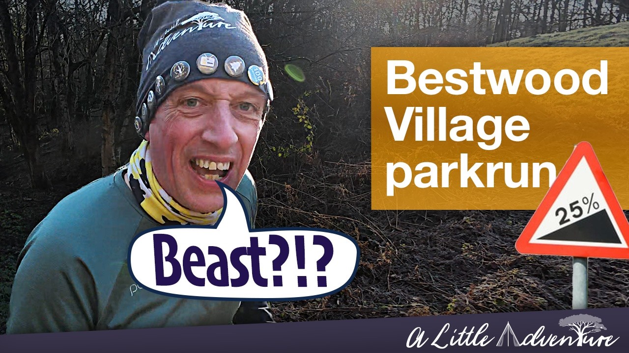 Встреча с «Зверем» из Бествуда на забеге Bestwood Village parkrun в Ноттингеме.