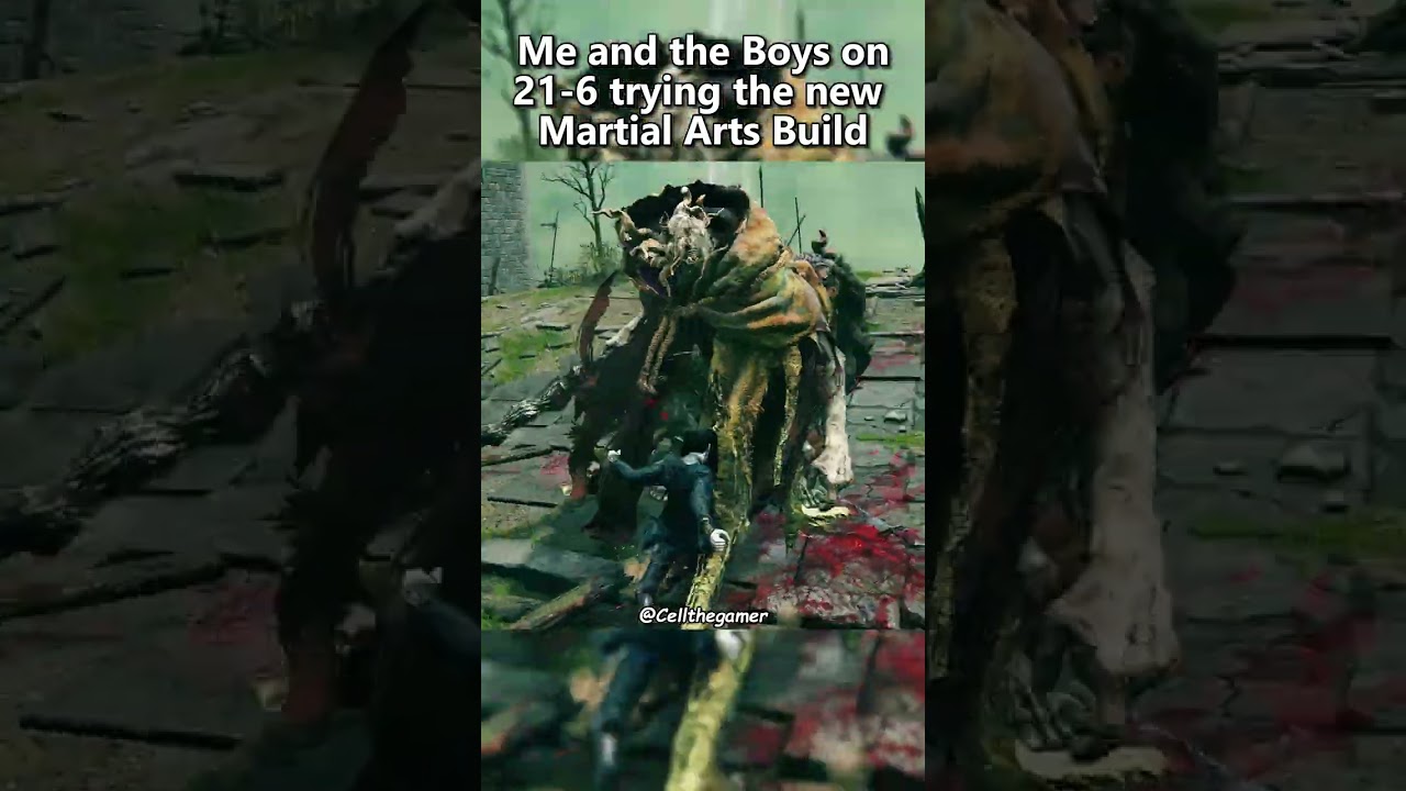 Martial Arts will be the Elden Ring META 🔥