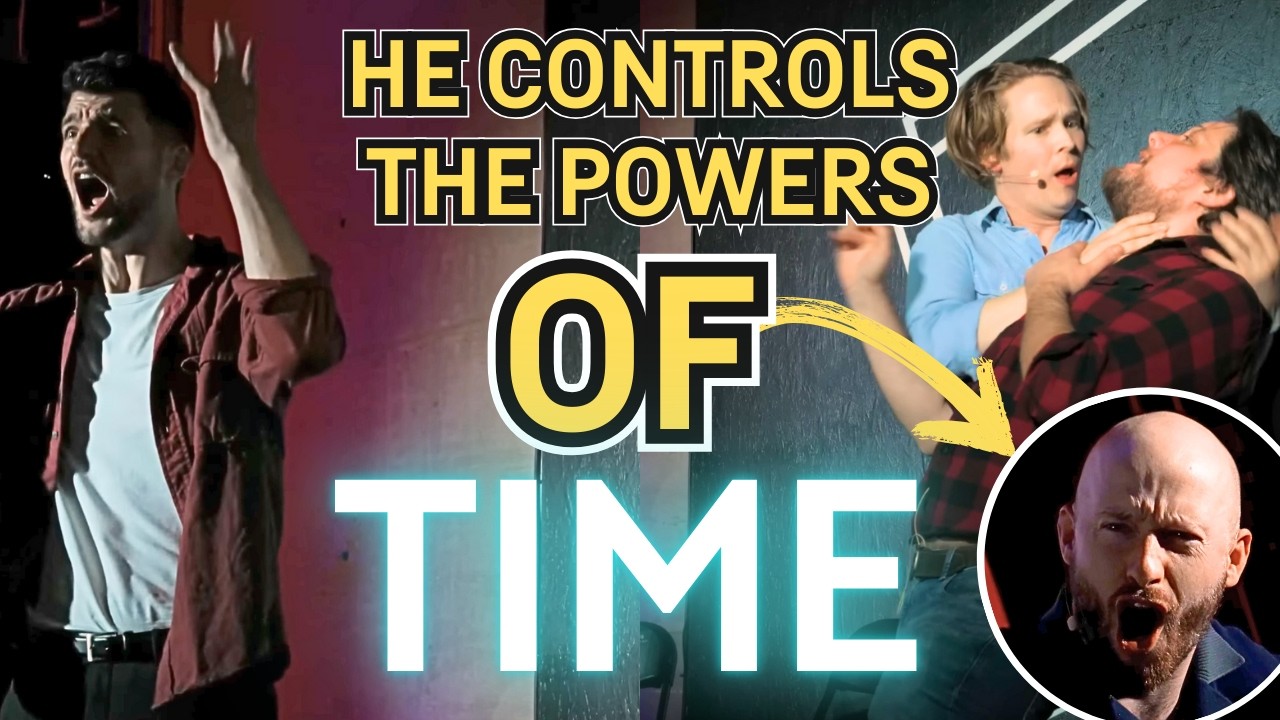 CHERYL & PABLO | The TIME WARP Game (they can move time forwards or backwards)
