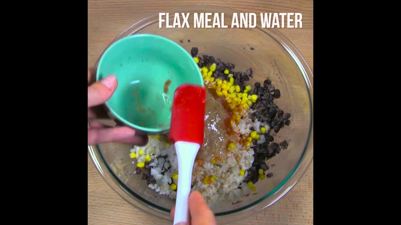 PlantPure Chef Kim Campbell's Easy Black Bean Burger in a Minute!