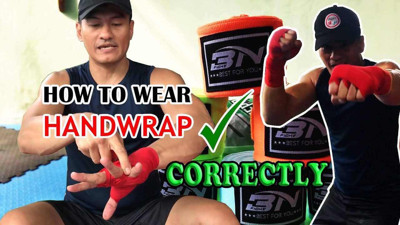 Cara Memakai Boxing handwrap yang benar dan efisien | How to wear handwrap Correctly and Effeciently