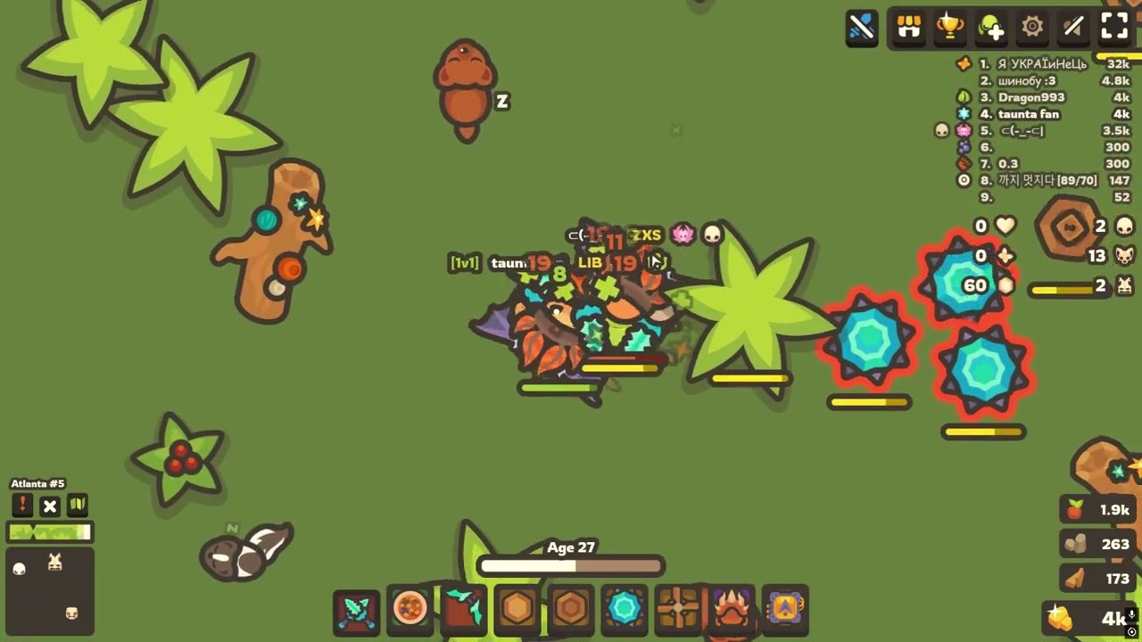 Taming.io - KILL COMP and triple spikes #2