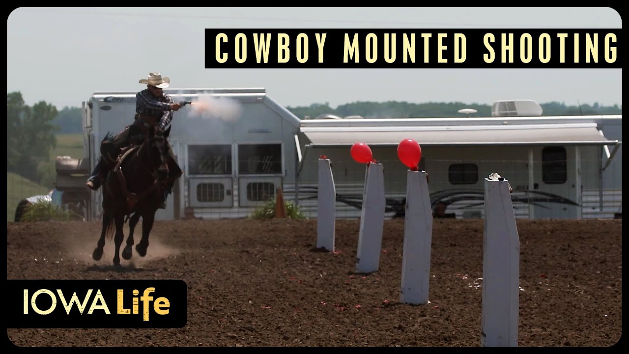 Cowboy Mounted Shooting | Iowa Life