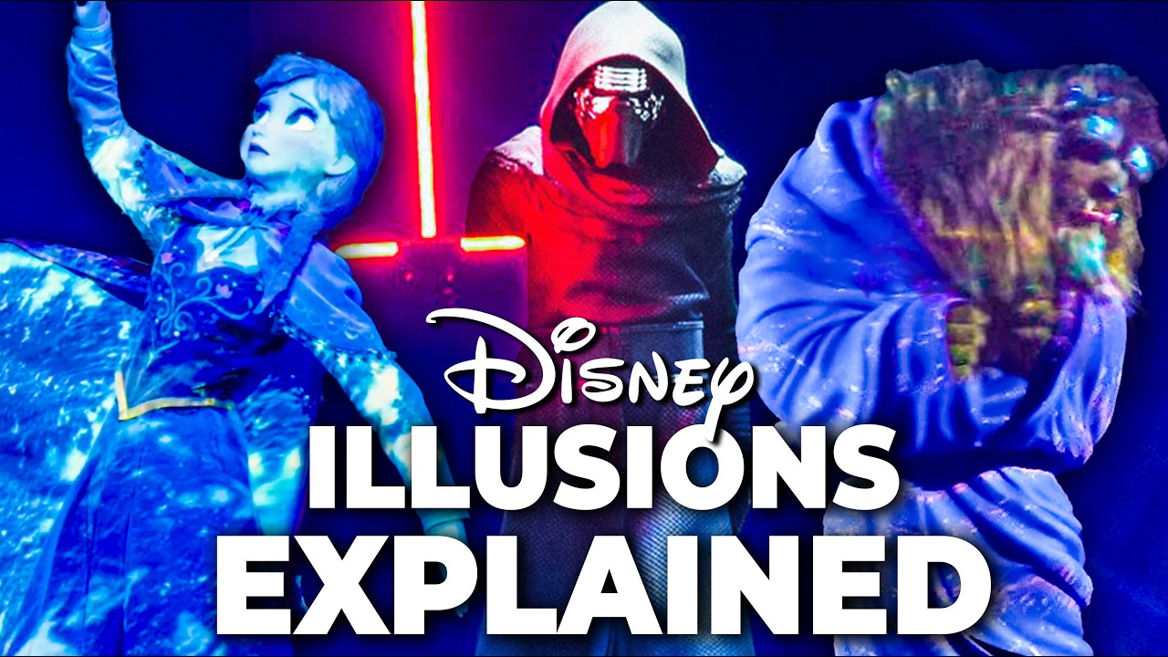 Top 7 Disney Illusions & Tricks Explained Pt 2- Disneyland, Disney World & Tokyo Disney