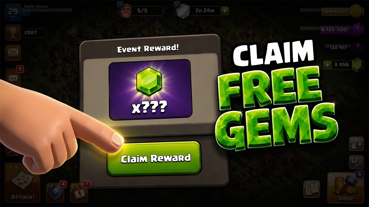 Claim FREE Gems in Clash of Clans Before They're Gone! 💎