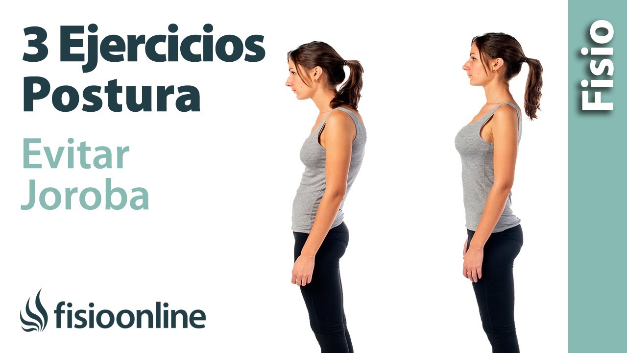 3 ejercicios FÁCILES para EVITAR la JOROBA