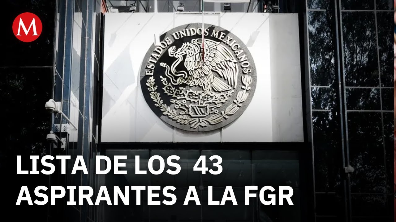 &iquest;Qui&eacute;nes son los aspirantes para ser titular de la Fiscal&iacute;a General de la Rep&uacute;blica?