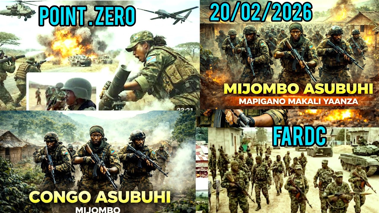 20/02/2026 UVIRA Mijombo Asubuhi: Mapigano Makali Yaanza eneho tafahuti mulenge kidoti 🇨🇩💪💯