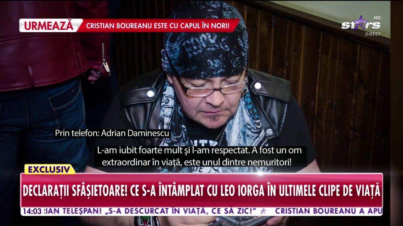 A murit Leo Iorga! Ce s-a întâmplat cu artistul în ultimele clipe de viaţă