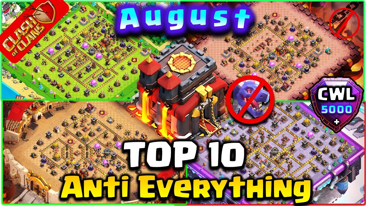 TOP 10 BEST Town Hall 10 (TH10) Base Layout + Copy Link 2025 | TH10 War/CWL BASE | Clash of Clans