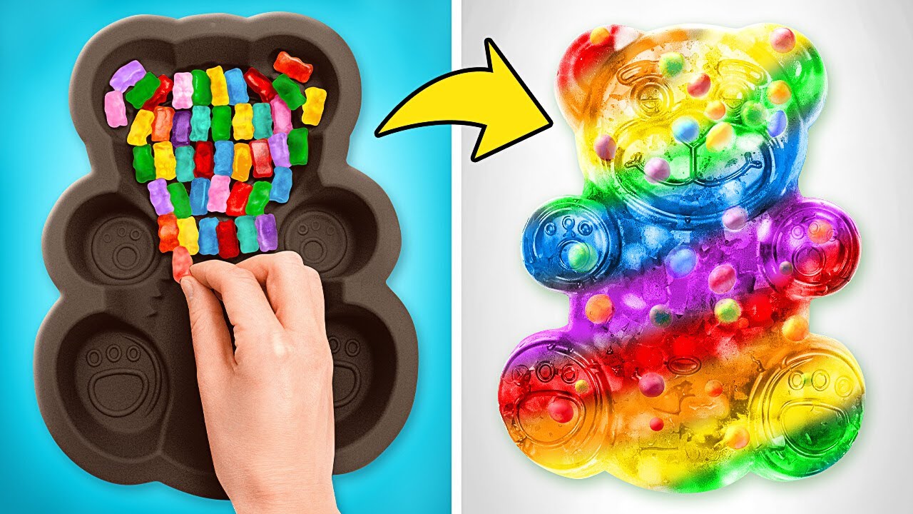 ¡Hagamos un oso gigante de goma DIY en forma de oso 🐻🐼 y un disfraz de oso panda!