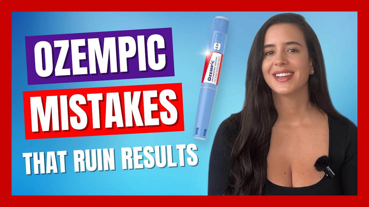 Why You Aren't Losing Weight on Mounjaro or Ozempic | 5 Mistakes 💉
