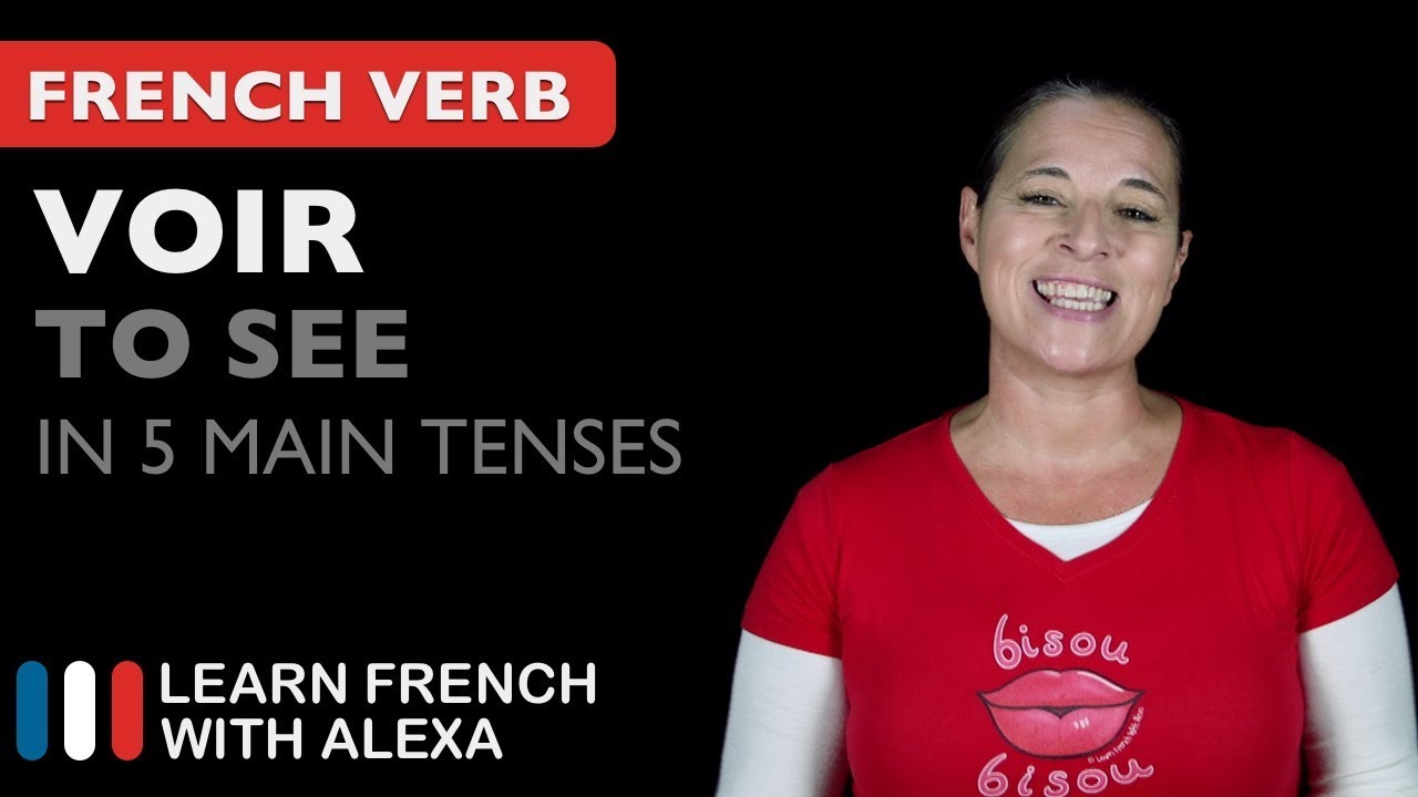 Voir (to see) in 5 Main French Tenses