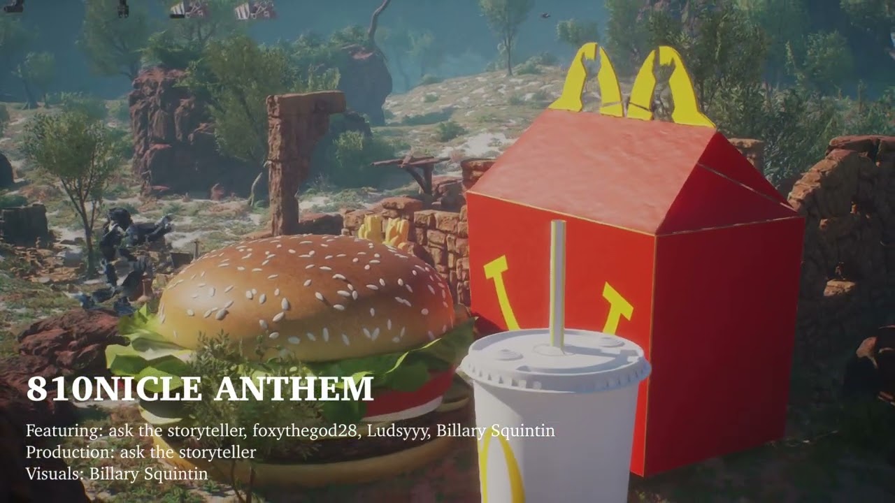 810NICLE ANTHEM (feat Foxthegod28, Ludsyyyyyyy, Billar Squintin) [Official Visualizer]