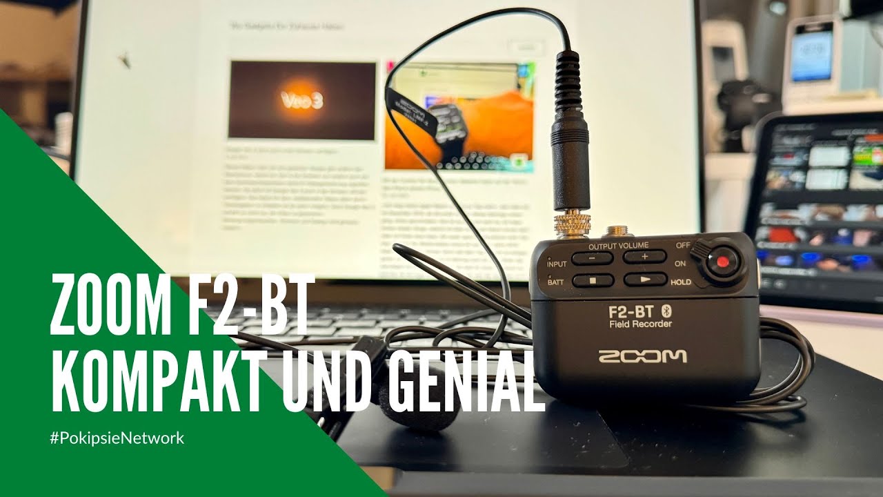 Zoom F2-BT: So einfach war Audio noch nie