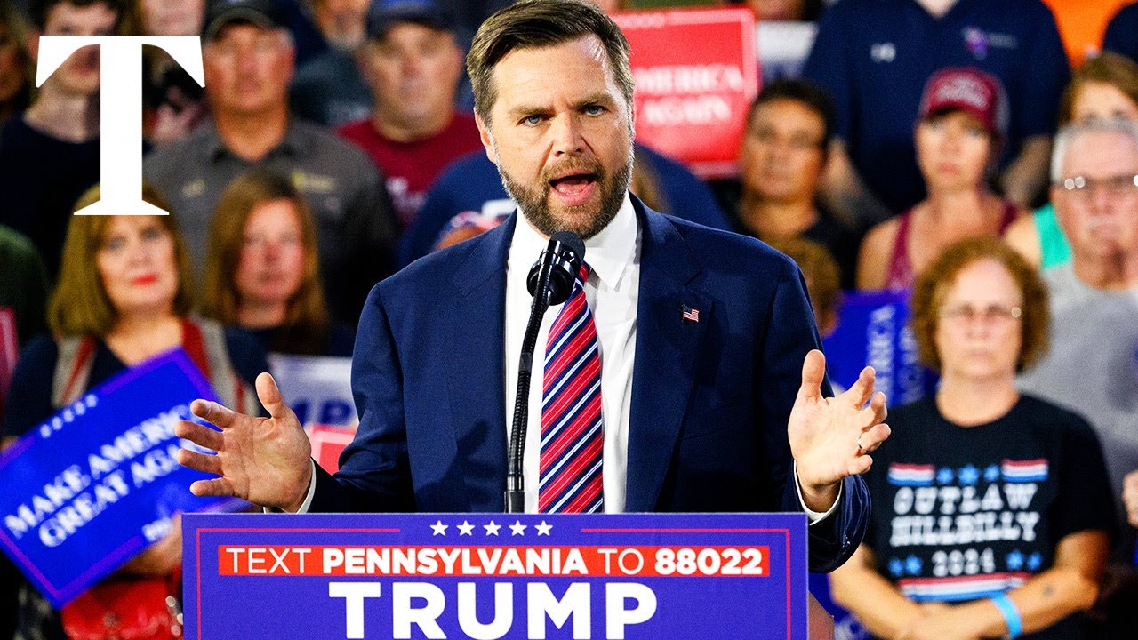 LIVE: JD Vance hosts MAGA rally in Las Vegas