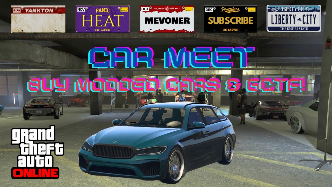 GTA 5 Online - LS Car Meet Buy MODDED CARS! LIVE! {PS5} - JOIN IN!