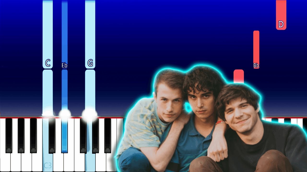 Wallows - These Days (Piano Tutorial)