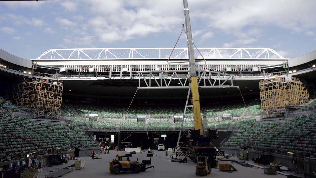 Rod Laver Arena Upgrade May – September 2017 1080HD R