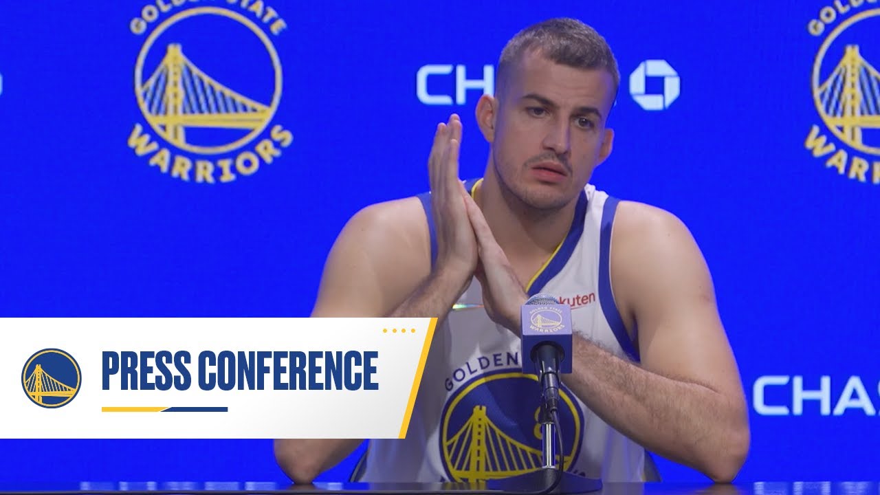 Nemanja Bjelica 2021 Media Day Press Conference | Golden State Warriors