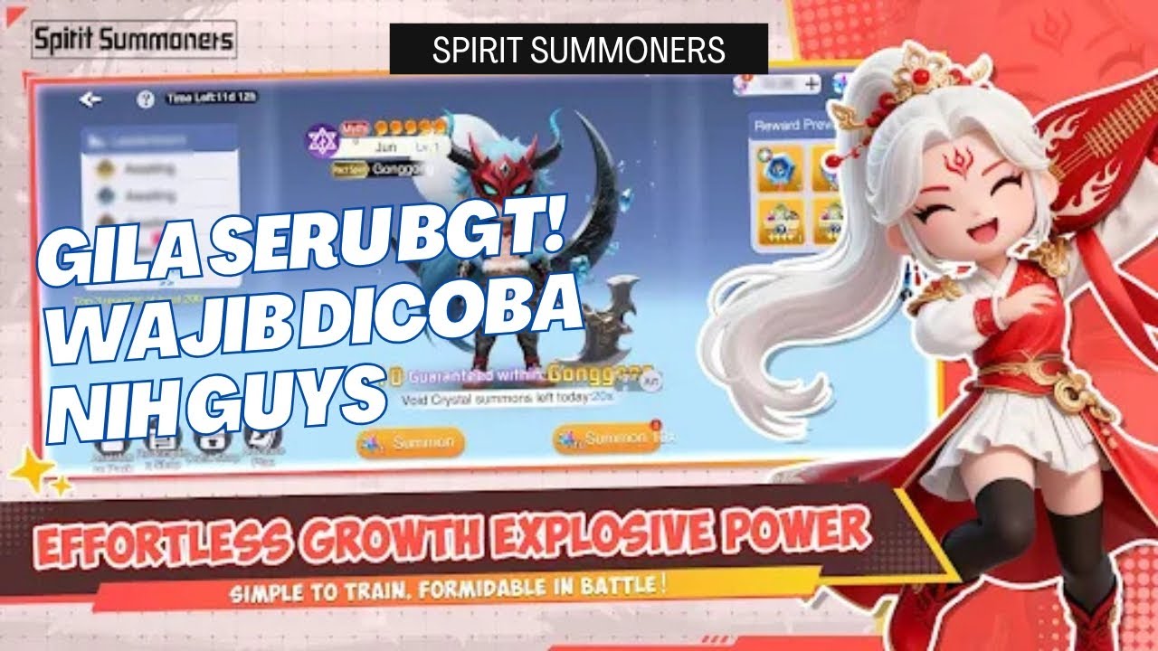 Gila Seru Bgt! Wajib Dicoba Nih Guys - Spirit Summoners (Android) 