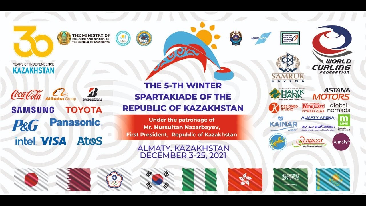 The 21-st Kazakhstan Curling Championships (Костанайская обл. - Актюбинская обл.)