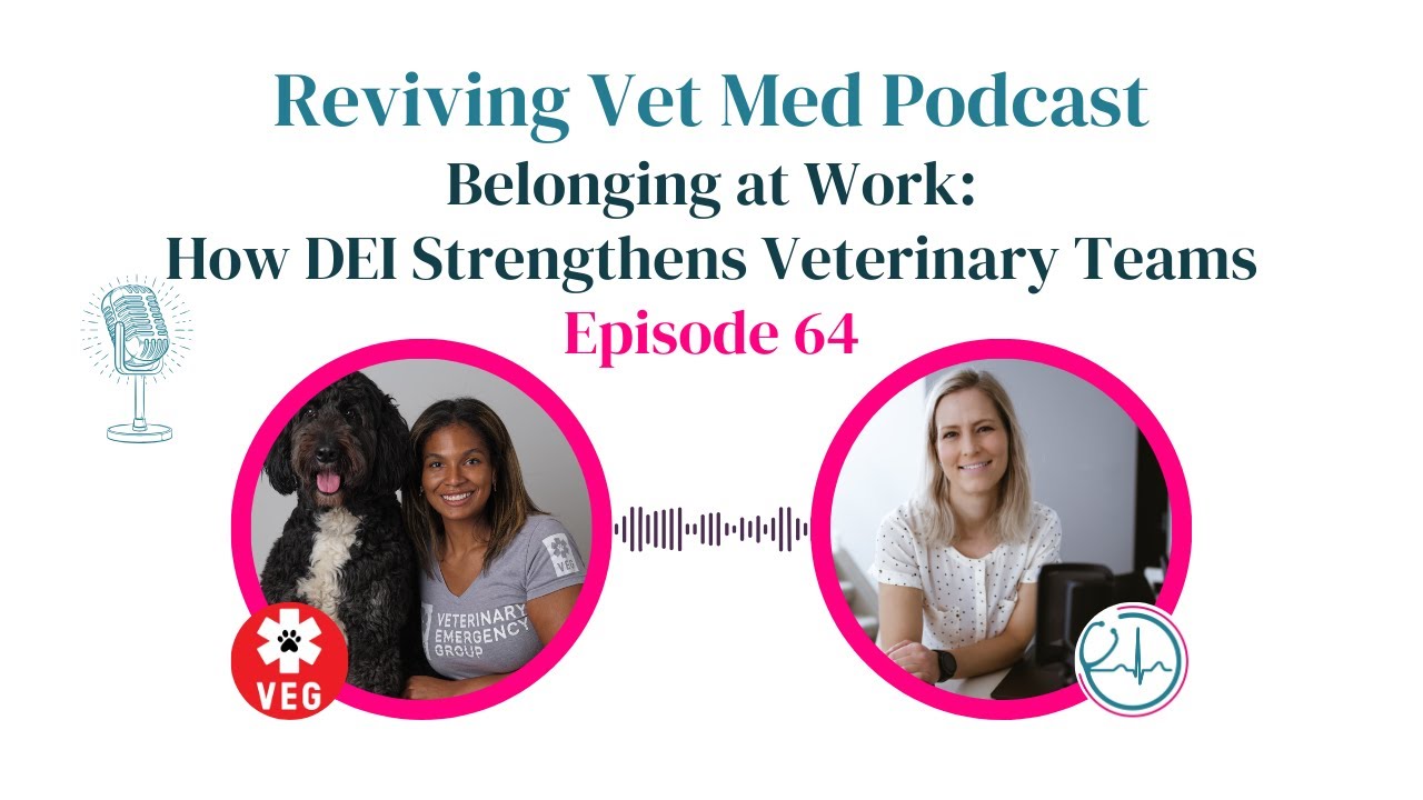 Belonging at Work: How DEI Strengthens Veterinary Teams | Podcast Episode 64
