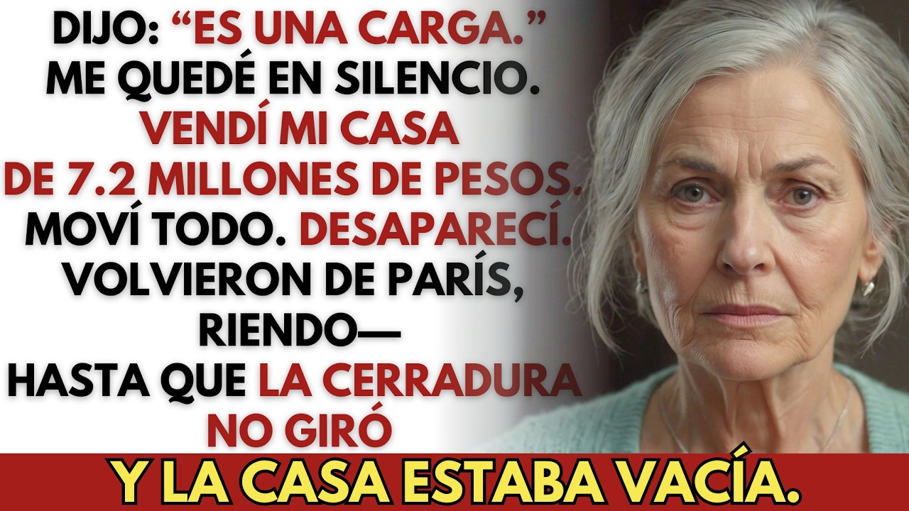 “Es una carga,” dijo mi hijo—Así que vendí la casa que creían suya