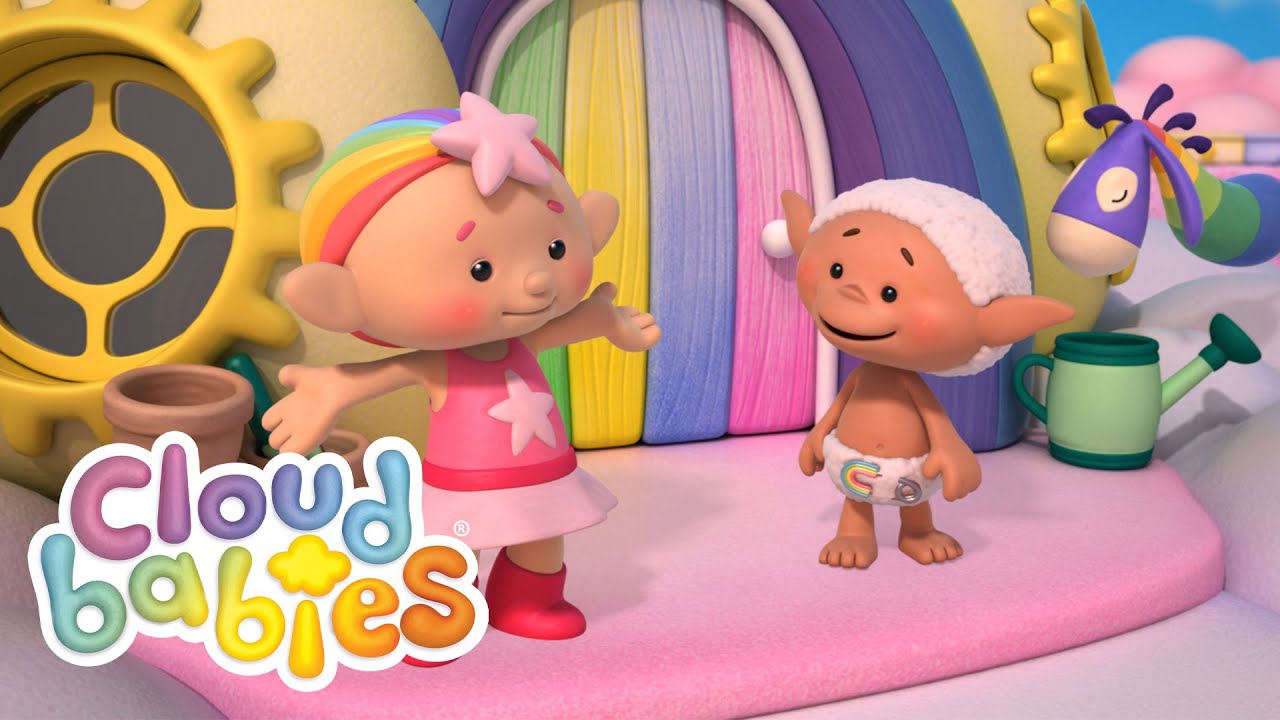 🌈☀️ Being Baba Pink | Cloudbabies | Cartoons for Kids