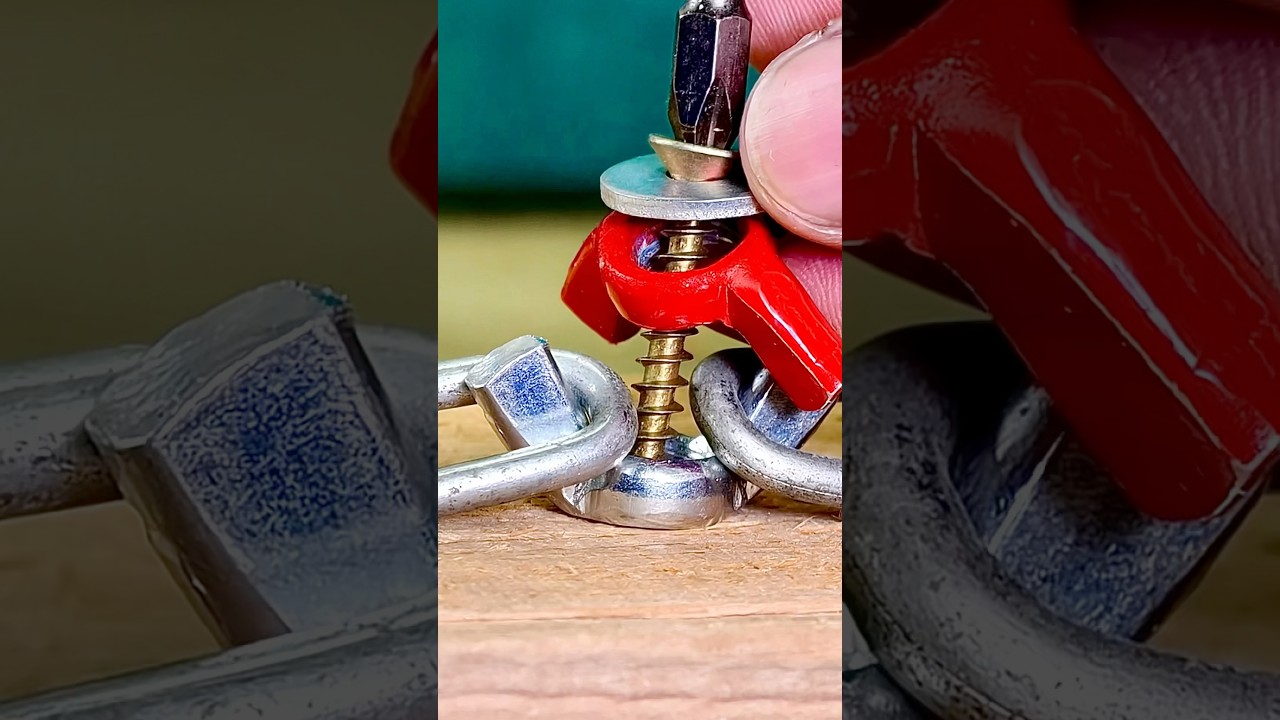 How to fasten chains with Wing Nuts #toolstour