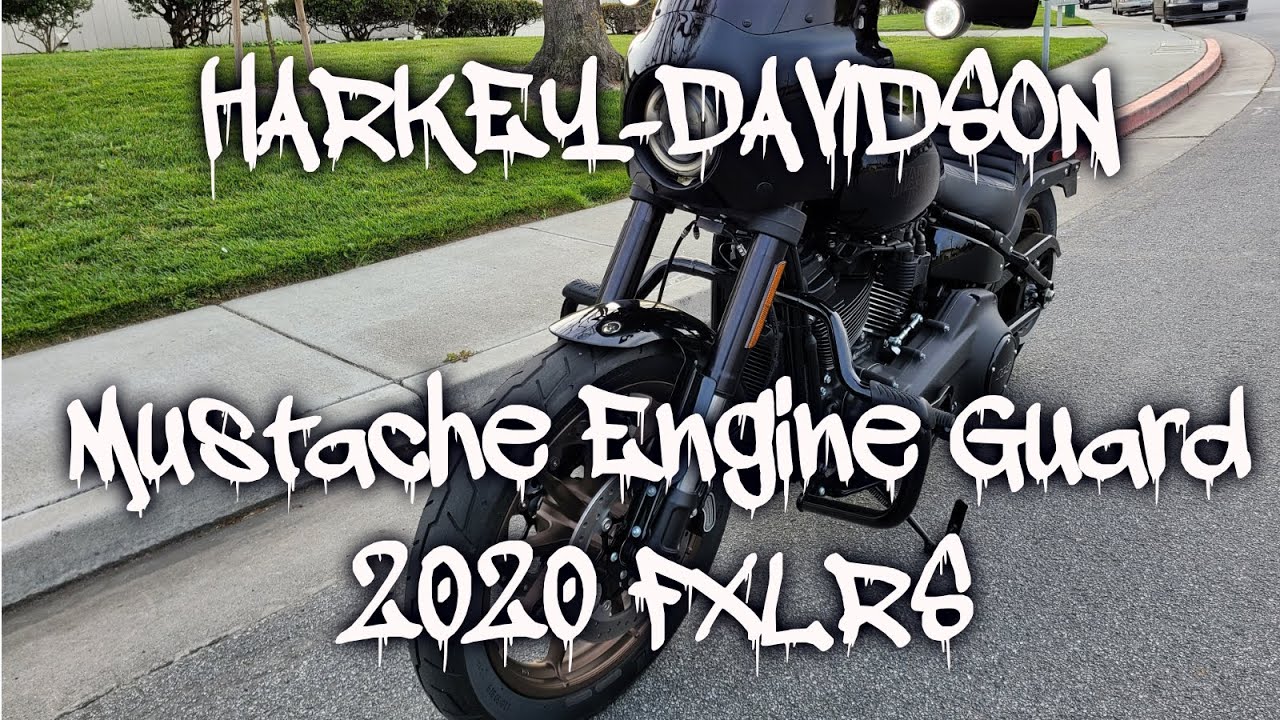 Harley-Davidson Mustache Engine Guard Install 2020 Low Rider S