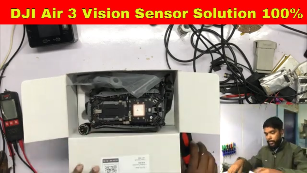 Dji Drone Repair from Pan India|DJI Air 3 Vision sensor error solution 100%| DJI Air3 Battery repair